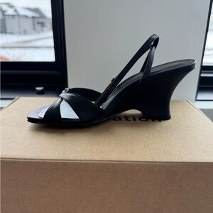 Reformation Margo Wedge Sandal 
New in box!